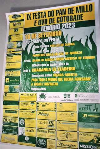 XI Festa do Pan de Millo e Ovo de Tenorio en Cerdedo-Cotobade