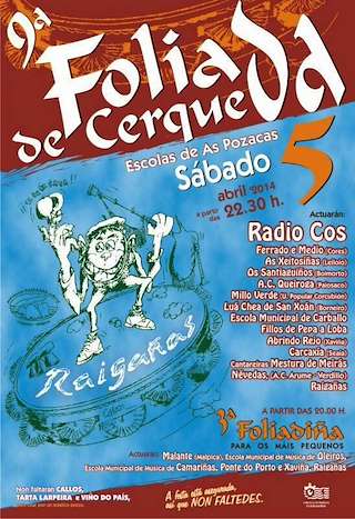 XVII Foliada de Cerqueda en Malpica de Bergantiños