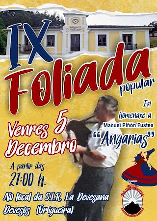 XII Foliada Popular de Devesos (2026) en Ortigueira
