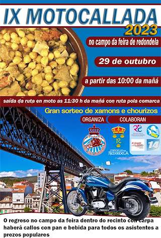 XI Motocallada en Redondela