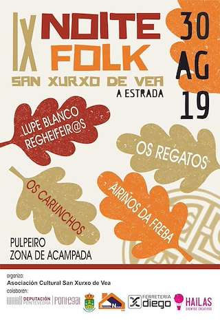 XII Noite Folk de San Xurxo de Vea en A Estrada