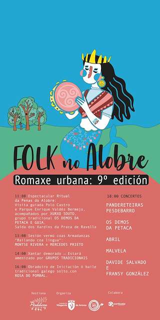 X Romaxe Urbana Folk no Alobre (2026) en Vilagarcía de Arousa