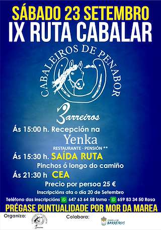 XII Ruta Cabalar  en Barreiros