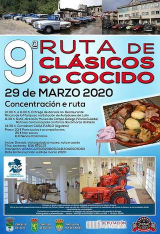 XII Ruta Clásicos do Cocido (2026) en Lalín