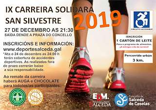 XIII San Silvestre Solidaria en Salceda de Caselas