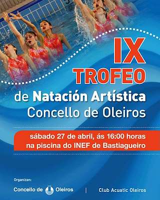 XI Trofeo de Natación Artística en Oleiros