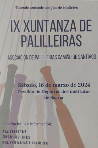 X Xuntanza de Palilleiras e Labores Artesanais (2026) en Sarria