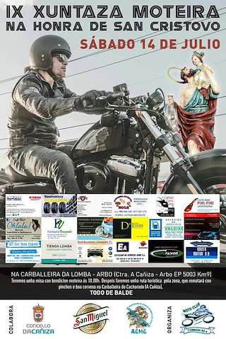 XIV Xuntanza Moteira na honra a San Cristovo en A Cañiza
