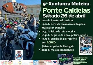 X Xuntanza Moteira en Ponte Caldelas