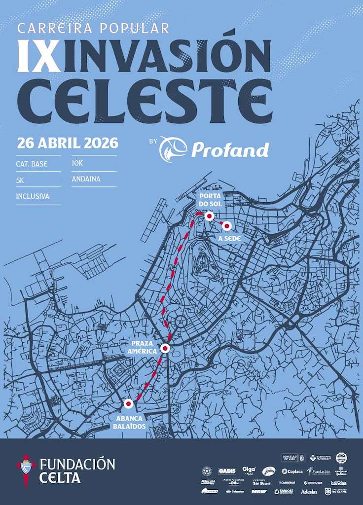 IX Carreira Popular Invasión Celeste en Vigo