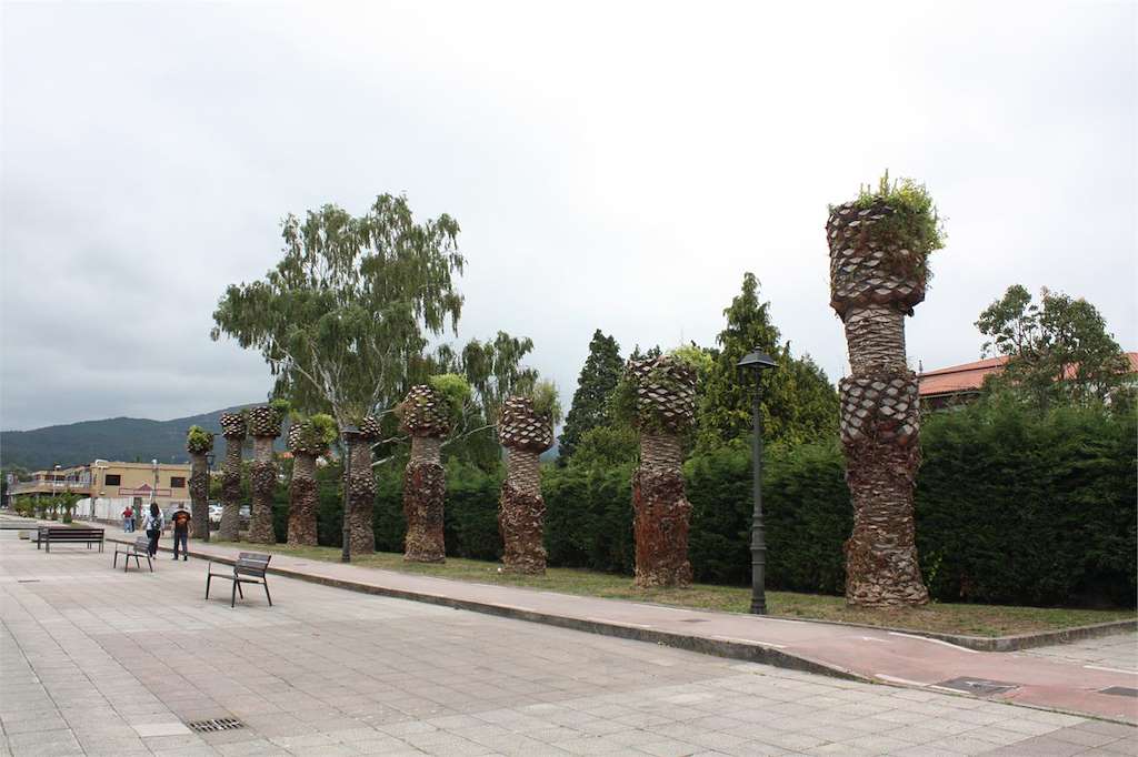 Jardín de O Centenario en Vilagarcía de Arousa