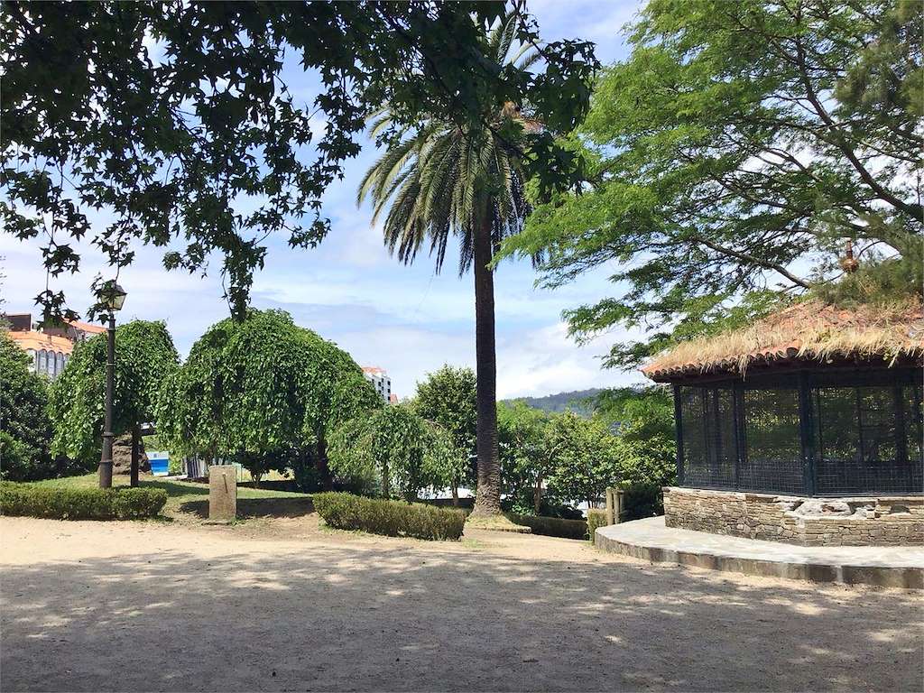 Jardines de Lombardero en Pontedeume