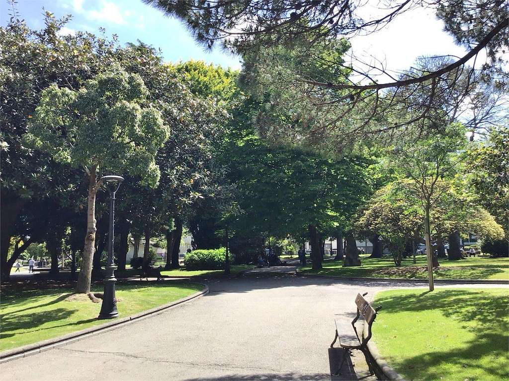 Jardines Méndez Núñez en A Coruña