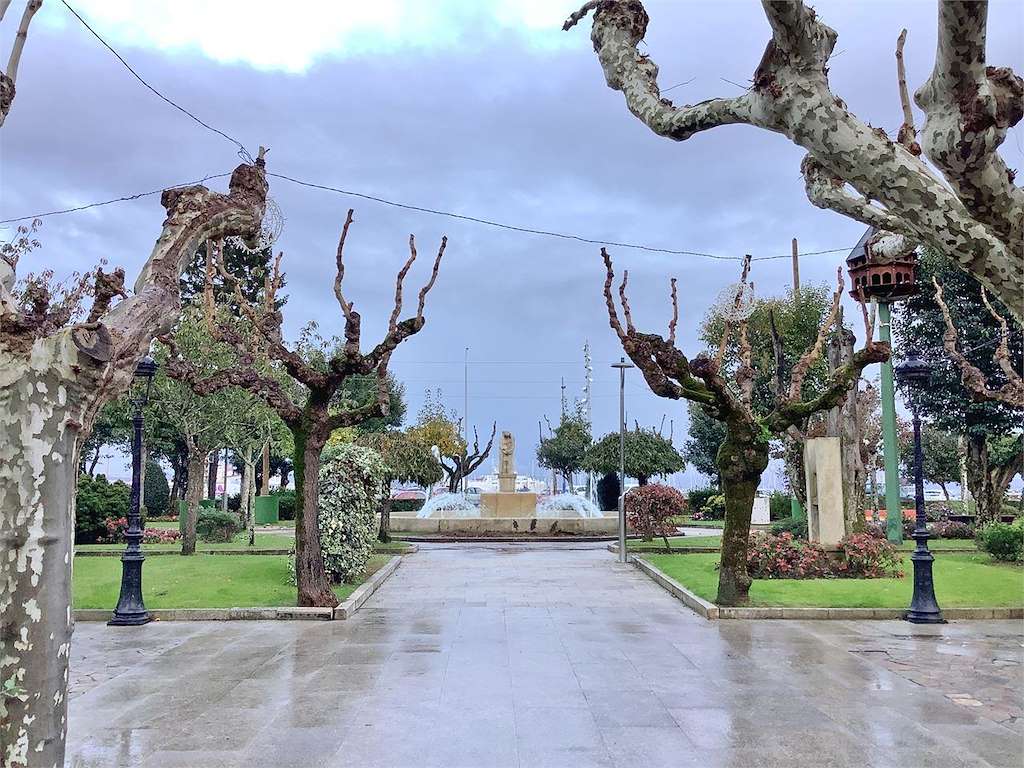 Jardines Valle Inclán en A Pobra do Caramiñal