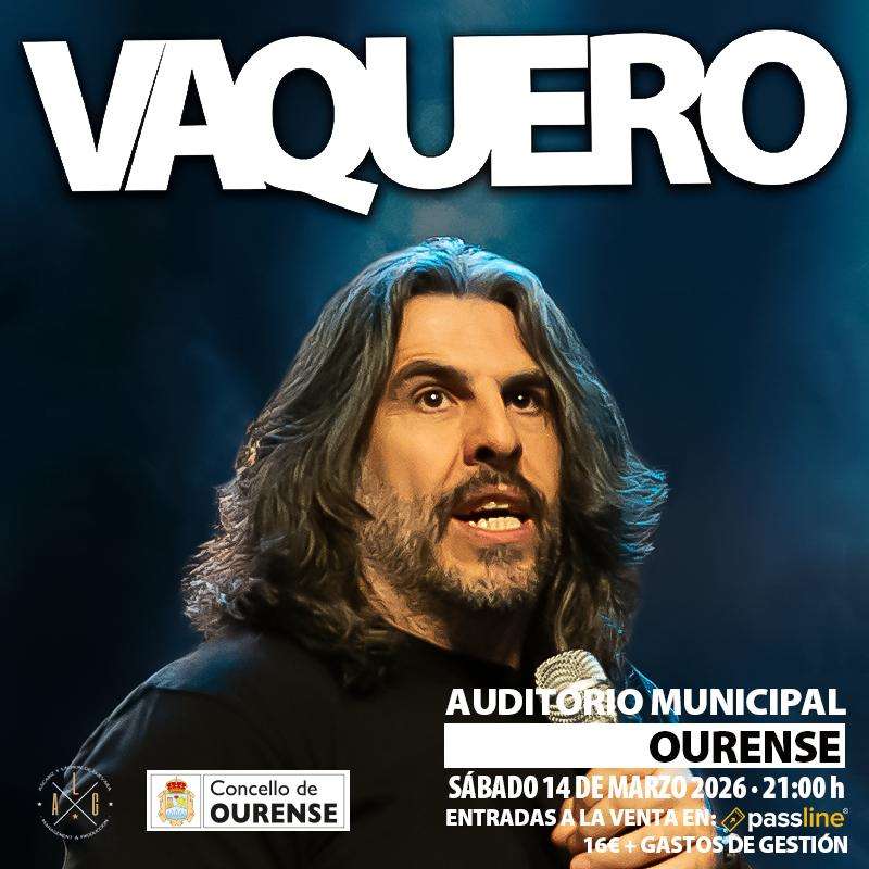 JJ Vaquero (2026) en Ourense