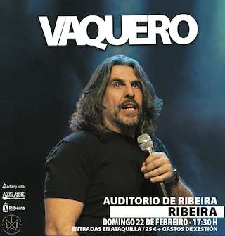Fechas, información, programa, cartel, imágenes, mapa y ubicación de JJ Vaquero (2026)  en  Ribeira