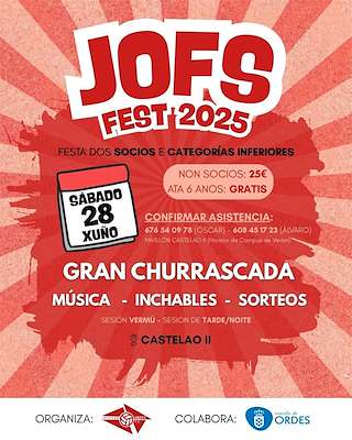 Fechas, información, programa, cartel, imágenes, mapa y ubicación de Jofsfest   en  Ordes
