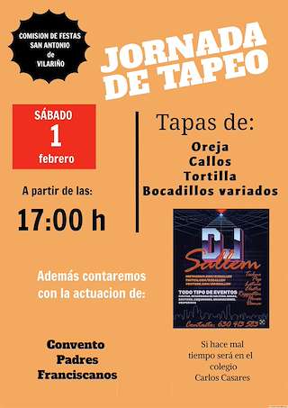 Fechas, información, programa, cartel, imágenes, mapa y ubicación de Jornada de Tapeo de Vilariño  en  Nigrán