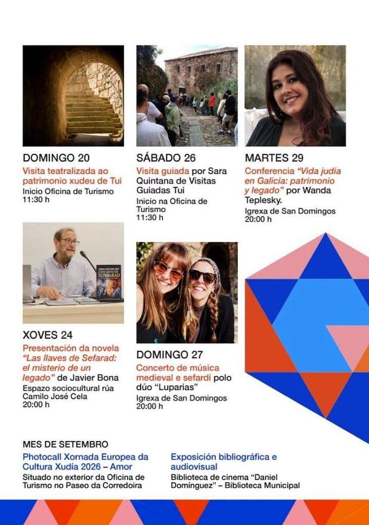 Jornada Europea de la Cultura Judía (2026) en Tui