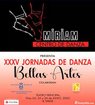 Fechas, información, programa, cartel, imágenes, mapa y ubicación de XXXVI Jornadas de Danza - Bailando con Trenes (2026)  en  Ourense