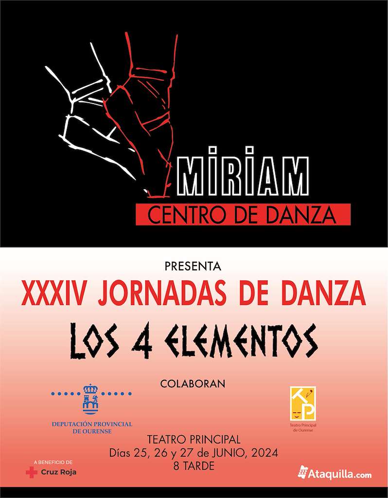 XXXIV Jornadas de Danza - Los 4 Elementos en Ourense