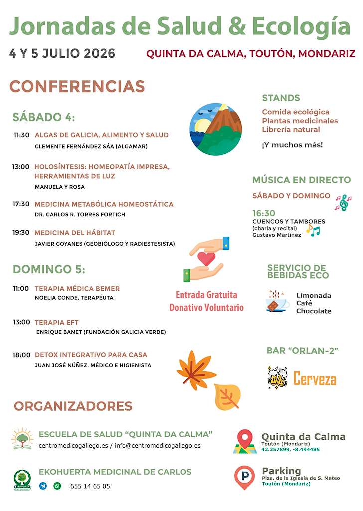 Jornadas de Salud & Ecología en Mondariz
