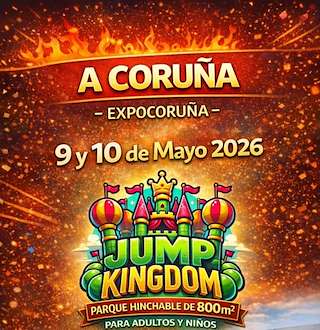 Fechas, información, programa, cartel, imágenes, mapa y ubicación de Jump Kingdom  (2026)  en  A Coruña