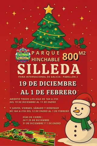 Fechas, información, programa, cartel, imágenes, mapa y ubicación de Jump Kingdom  (2025-2026) en Silleda