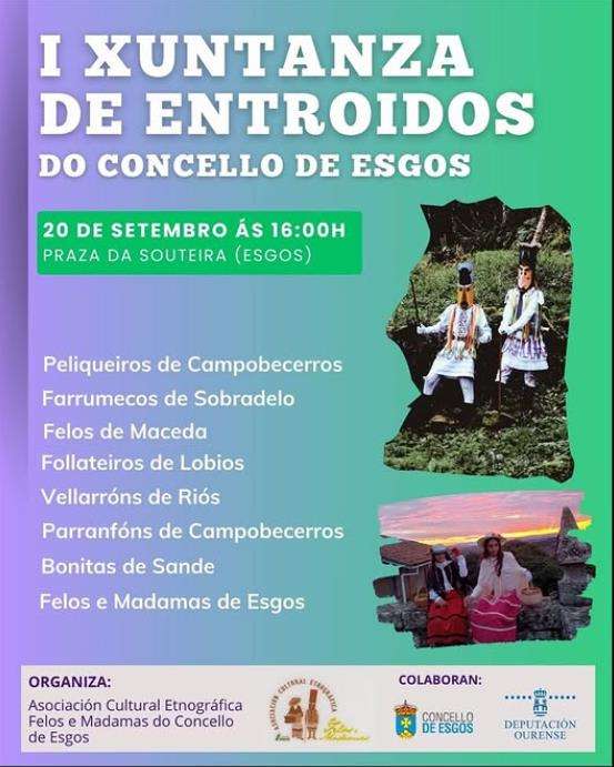 I Juntanza de Carnavales en Esgos