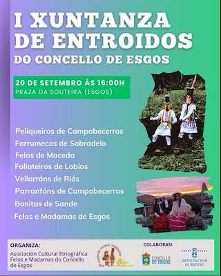 Fechas, información, programa, cartel, imágenes, mapa y ubicación de I Juntanza de Carnavales  en  Esgos