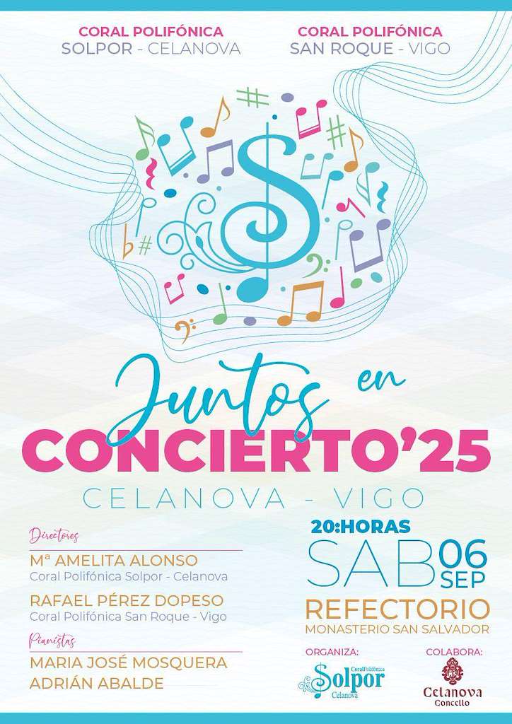 Juntos en Concierto (2025) en Celanova