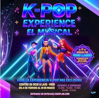 Fechas, información, programa, cartel, imágenes, mapa y ubicación de K-Pop Experience - El Musical (2026)  en  Vigo