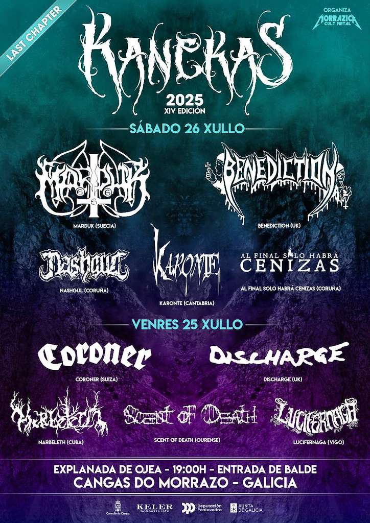 XIV Kanekas Metal Fest (2025) en Cangas