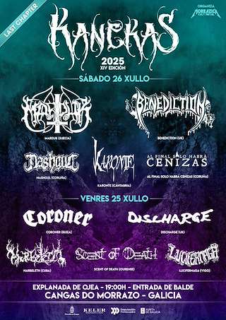 Fechas, información, programa, cartel, imágenes, mapa y ubicación de XIV Kanekas Metal Fest  en  Cangas