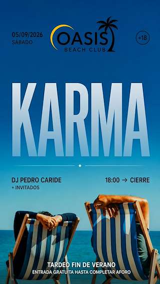 Fechas, información, programa, cartel, imágenes, mapa y ubicación de Karma Fin de Verano (2026)  en  Nigrán