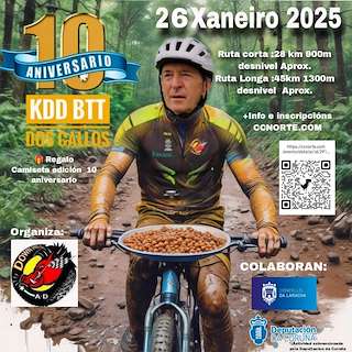 Fechas, información, programa, cartel, imágenes, mapa y ubicación de X Kdd BTT dos Callos  en  Laracha