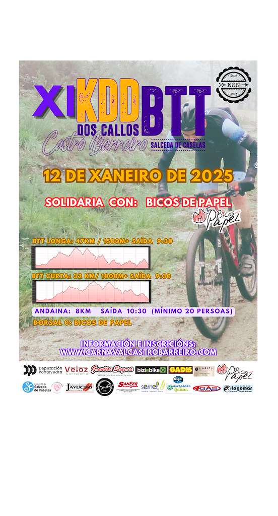 X Kdd BTT dos Callos en Salceda de Caselas