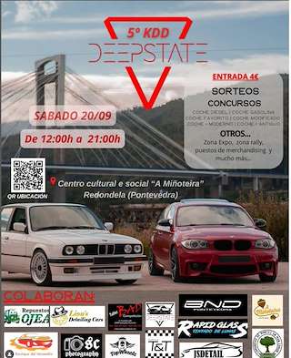 Fechas, información, programa, cartel, imágenes, mapa y ubicación de V KDD Deepstate  en  Redondela