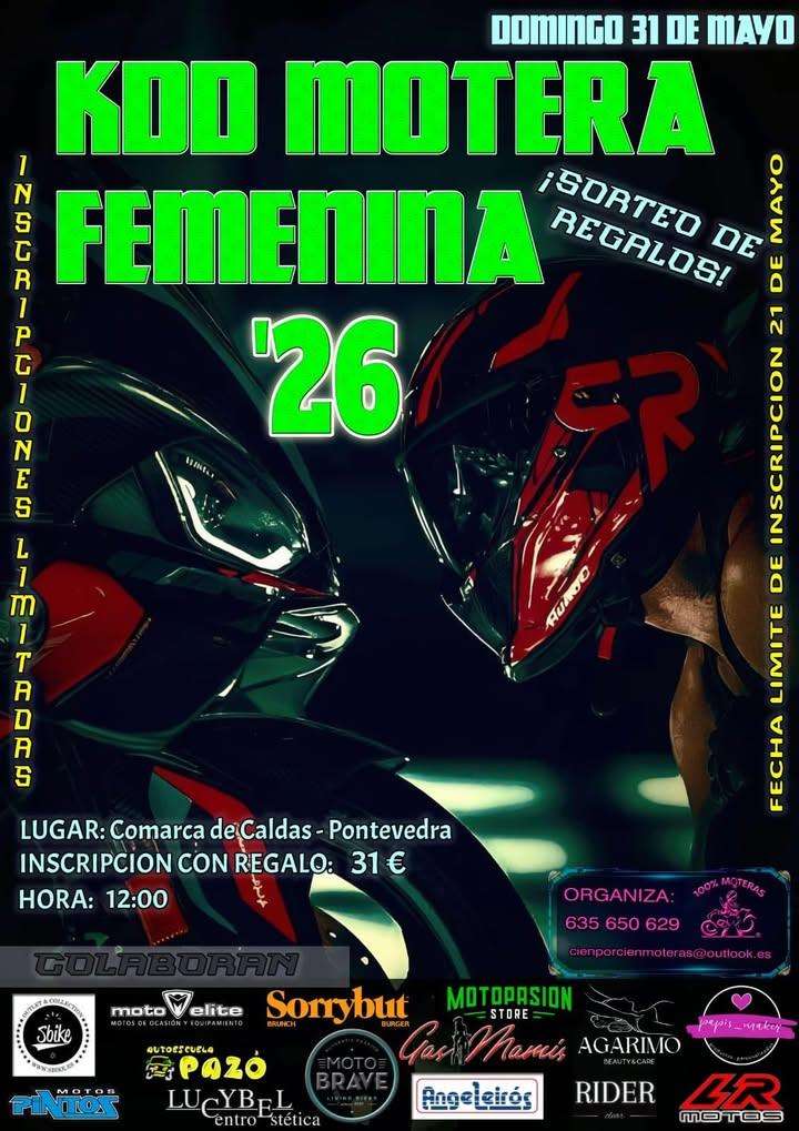 KDD Motera Femenina (2026) en Caldas de Reis