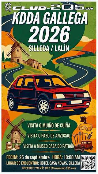 Fechas, información, programa, cartel, imágenes, mapa y ubicación de KDDA Gallega (2026)  en  Silleda
