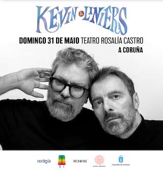 Fechas, información, programa, cartel, imágenes, mapa y ubicación de Kevin Johansen + Liniers  (2026)  en  A Coruña