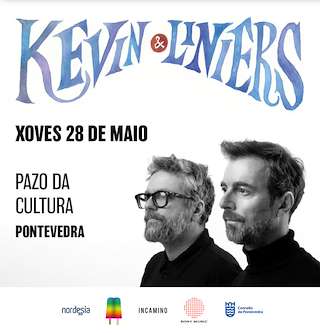 Fechas, información, programa, cartel, imágenes, mapa y ubicación de Kevin Johansen + Liniers  (2026)  en  Pontevedra