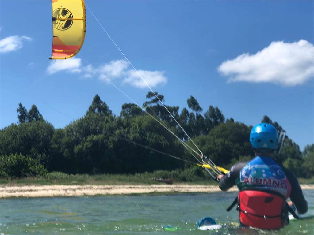 Kiteboardin Galicia en Vilagarcía de Arousa