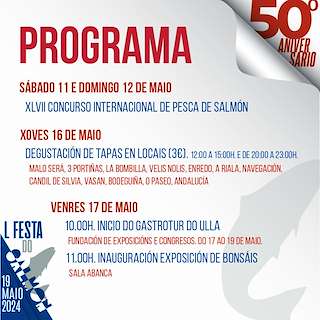 LII Festa do Salmón (2026) en A Estrada