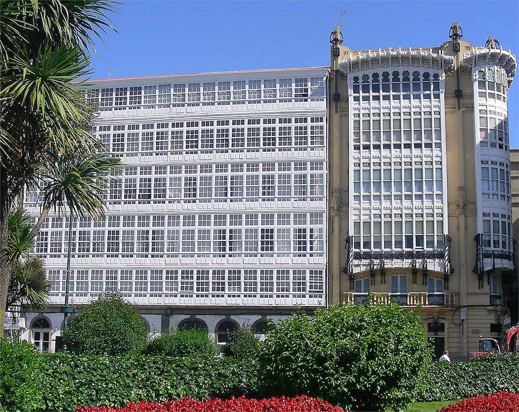 La Ciudad de Cristal en A Coruña