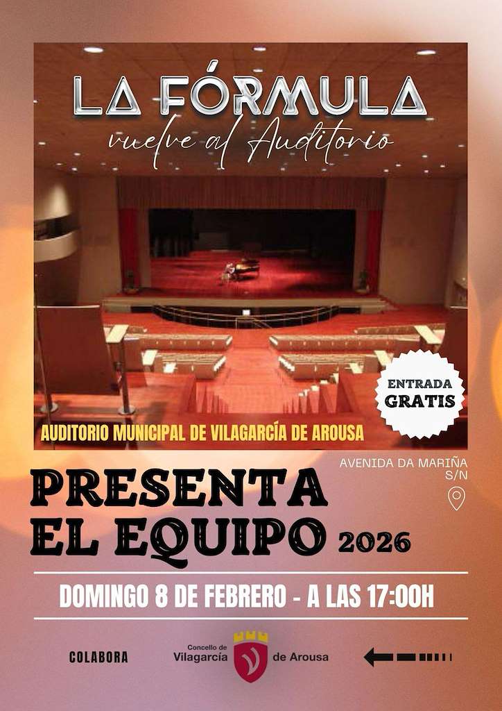 La Fórmula Gira 2026 en Vilagarcía de Arousa