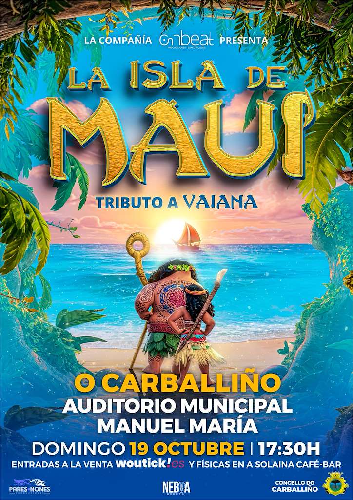 La Isla de Maui - Tributo a Vaiana (2025) en O Carballiño