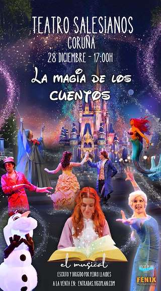 Fechas, información, programa, cartel, imágenes, mapa y ubicación de La Magia de los Cuentos (2025)  en  A Coruña