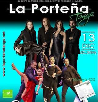 Fechas, información, programa, cartel, imágenes, mapa y ubicación de La Porteña Tango (2025)  en  Burela