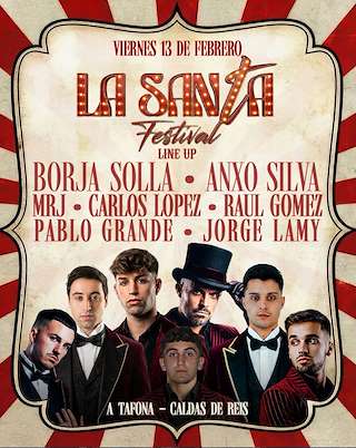 Fechas, información, programa, cartel, imágenes, mapa y ubicación de La Santa Festival (2026) en Caldas de Reis